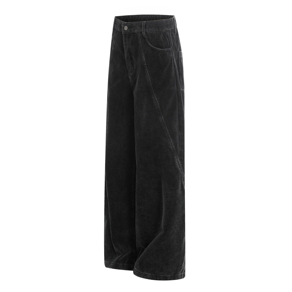 Corduroy wide leg pants