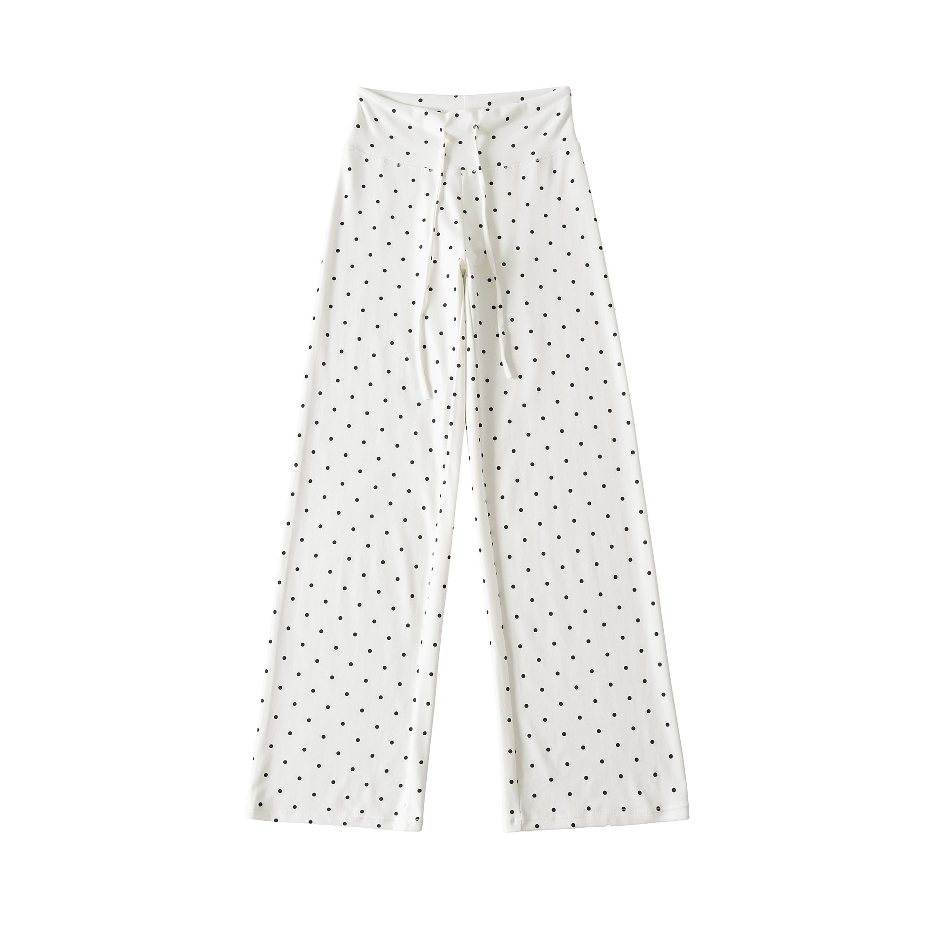 Straight leg wide leg pants