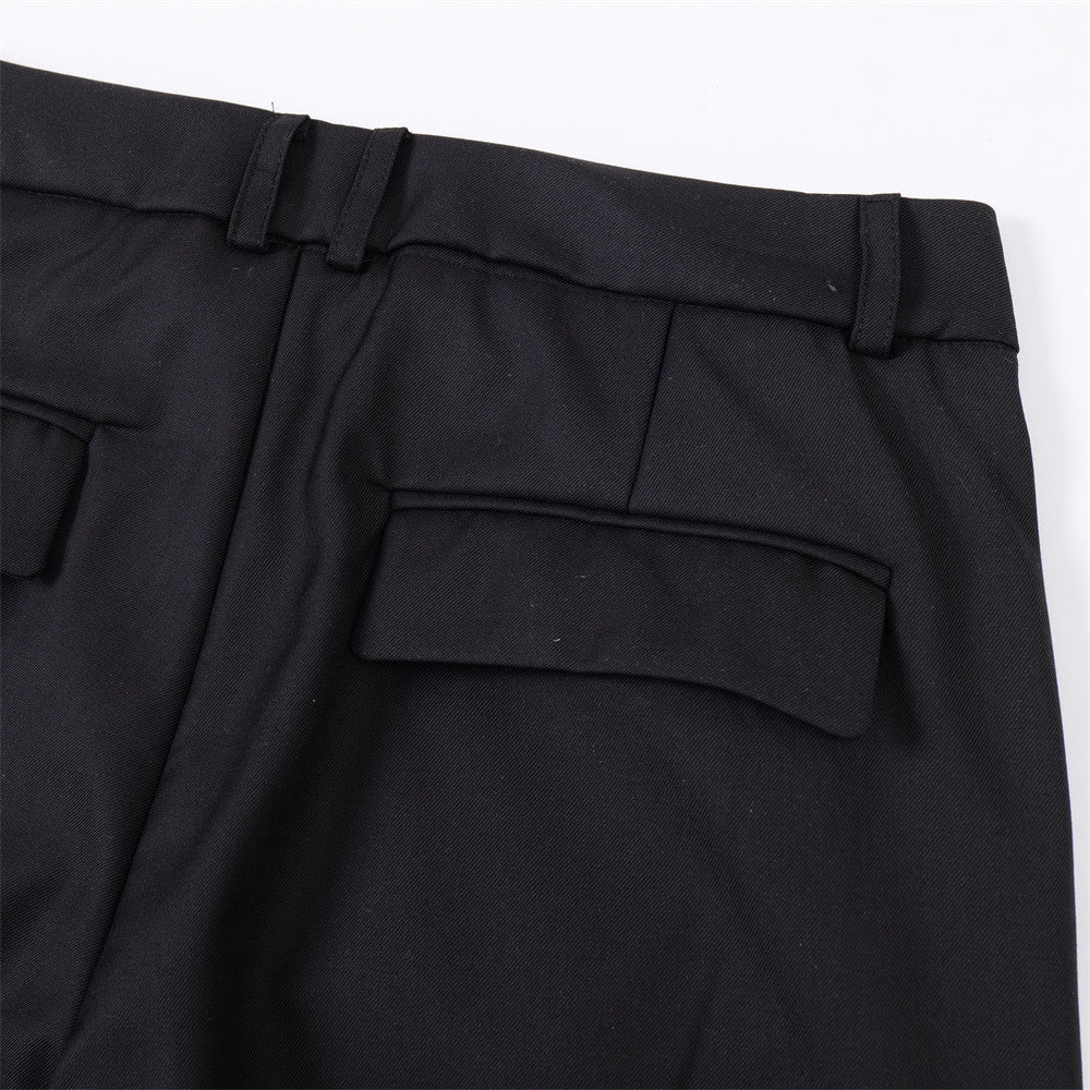 Drooping wide leg pants