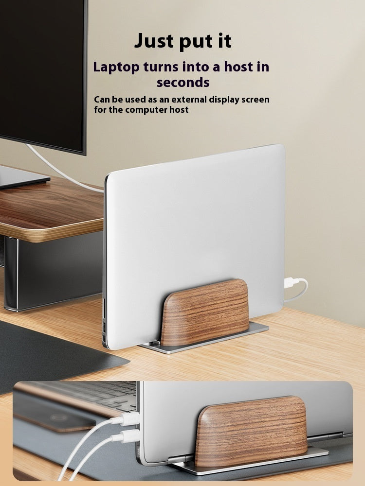 Aluminum Alloy Vertical Laptop Stand - image 5