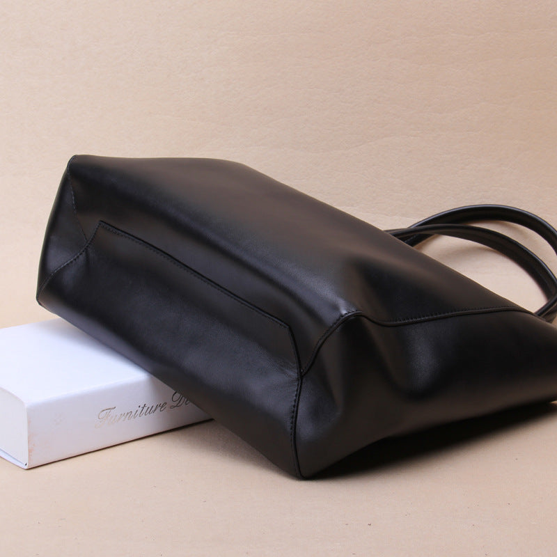 Women's Genuine Leather Portable Shoulder Bag