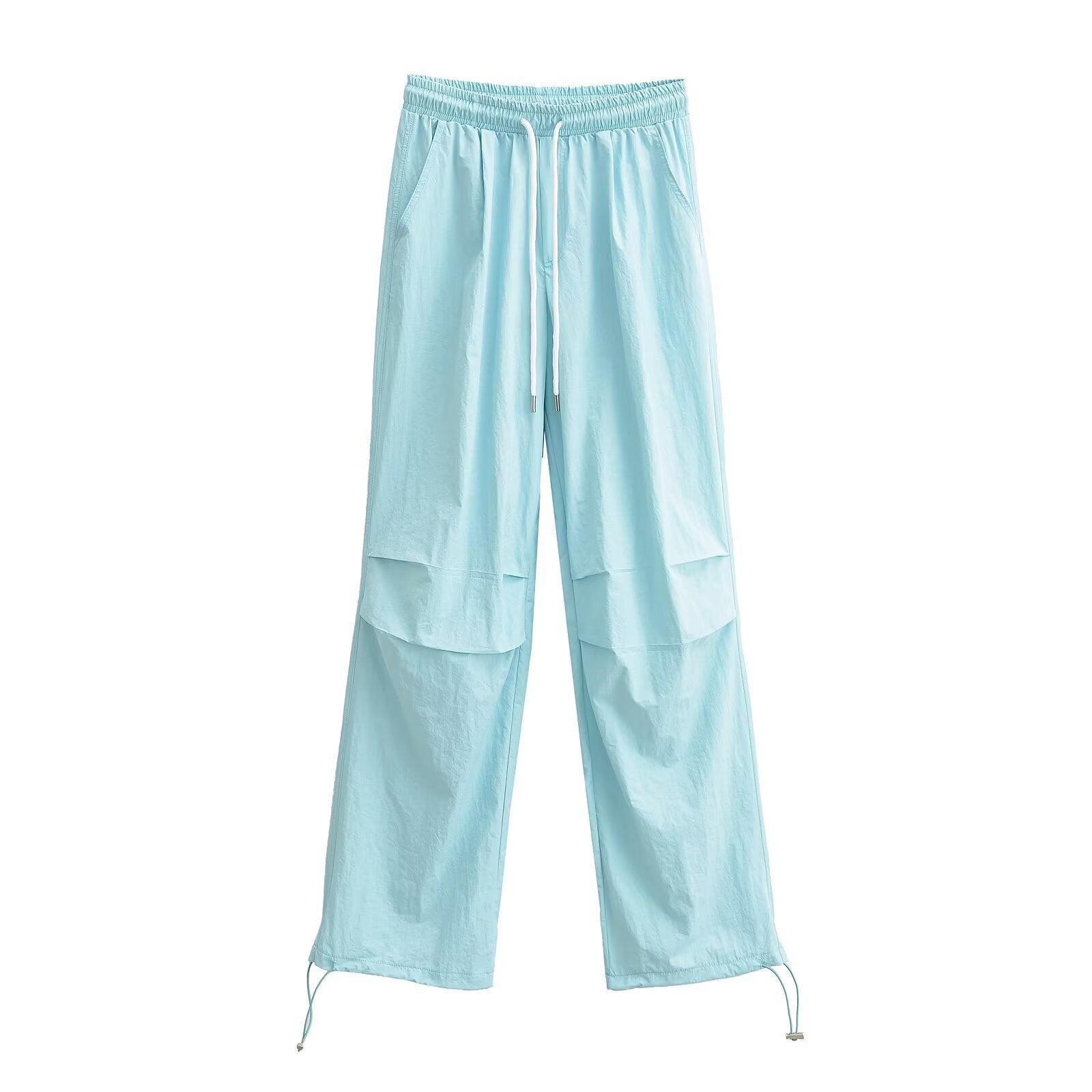 Straight leg wide leg pants