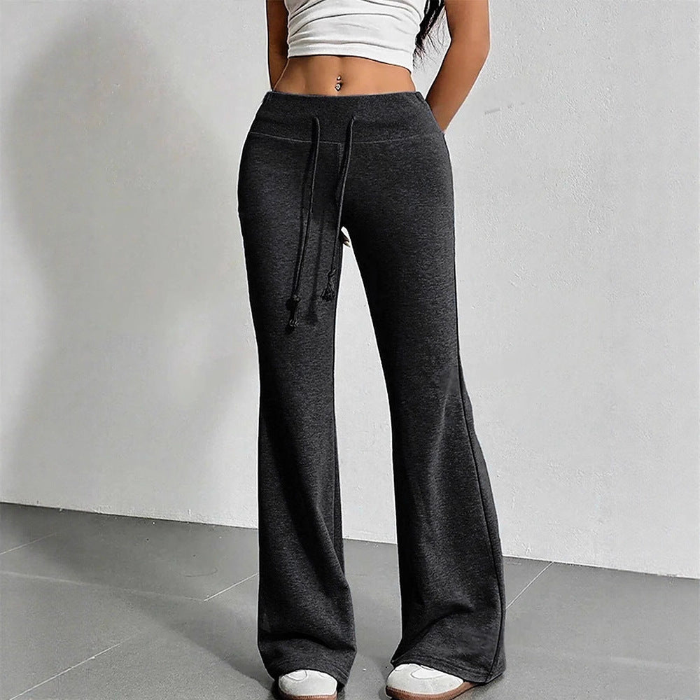 Thin Wide-leg Pants