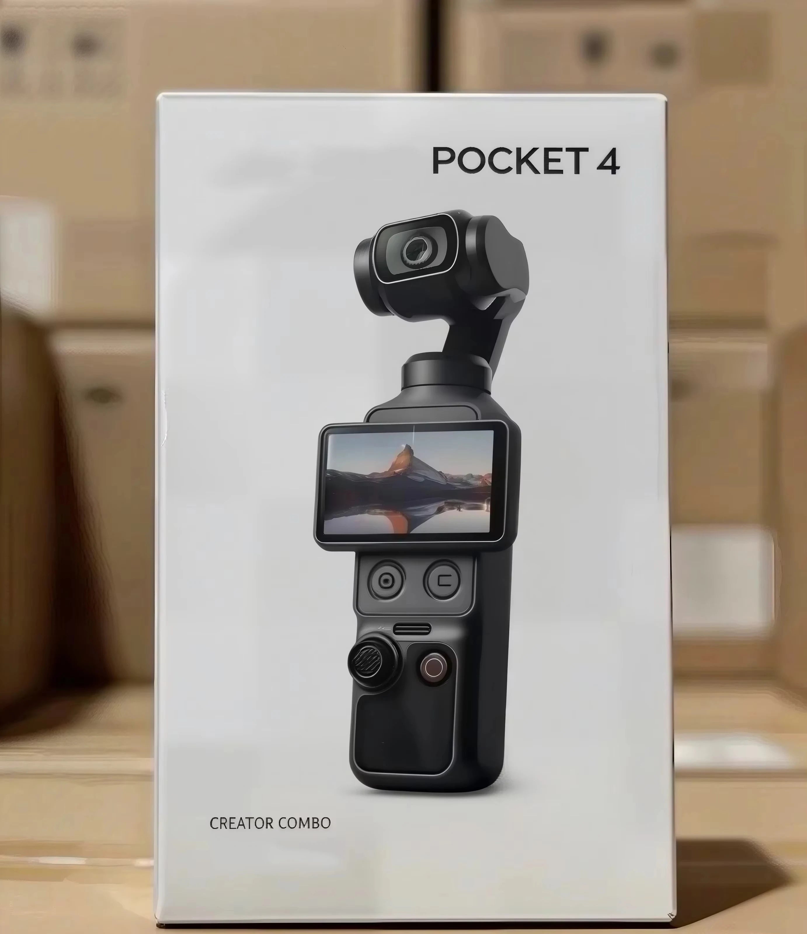 2026 New Osmo Pocket 4 Pocket Sized 3-Axis Stabilized Handheld Camera HDR Video Stereo Recording HD Sports Cameras