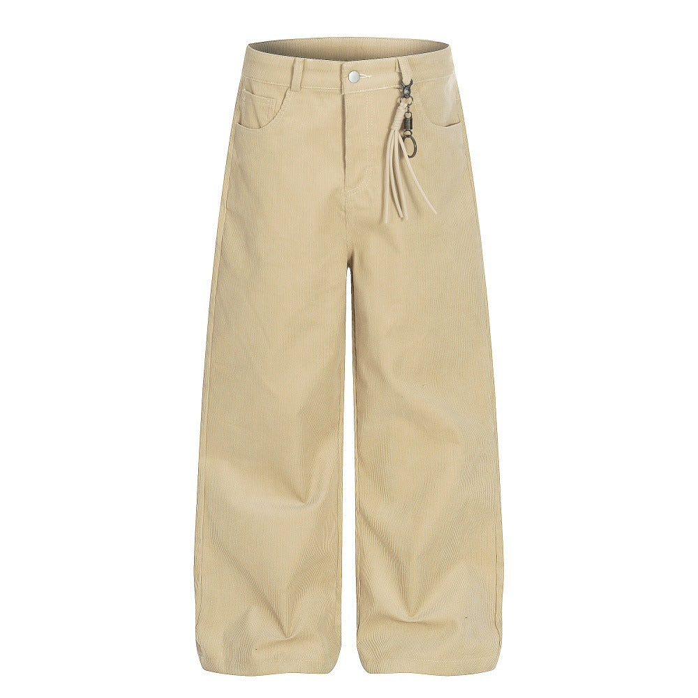 Corduroy wide leg pants