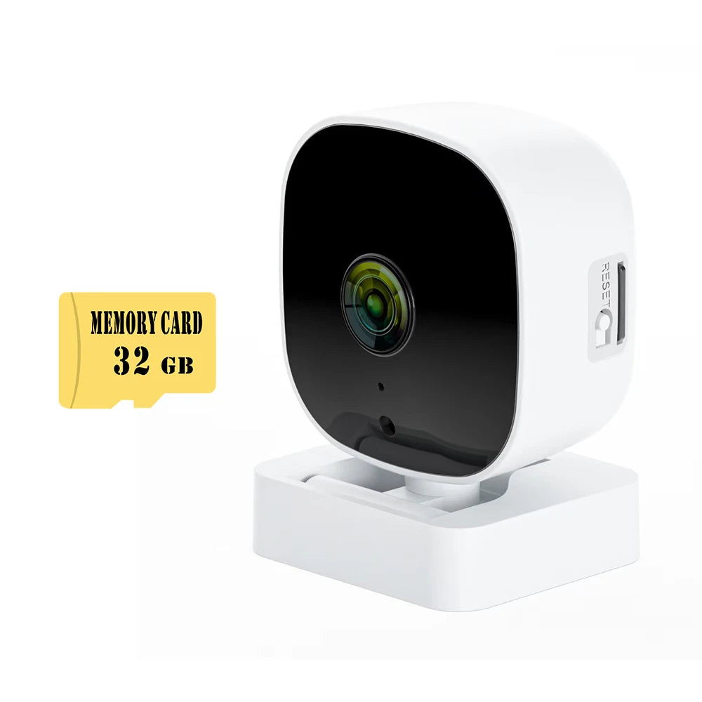 Indoor 4K Security Camera Two Way Audio Talk 2.4G WiFi Webcam Smart Home 8MP Video Surveillance Motion Detection IR Night Vision