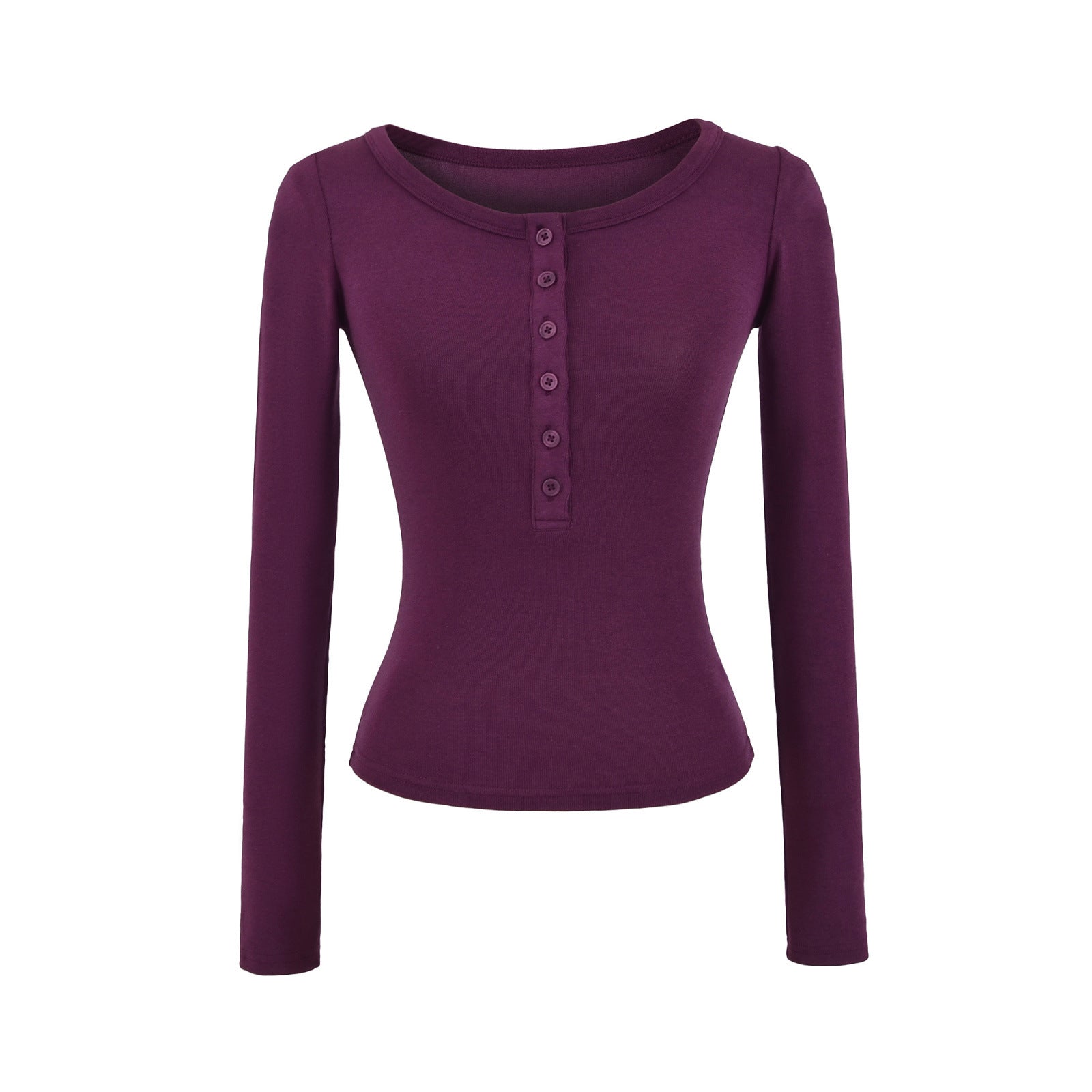 Long Sleeve Knit Sweater-Feel Comfortable Inner Layer Top