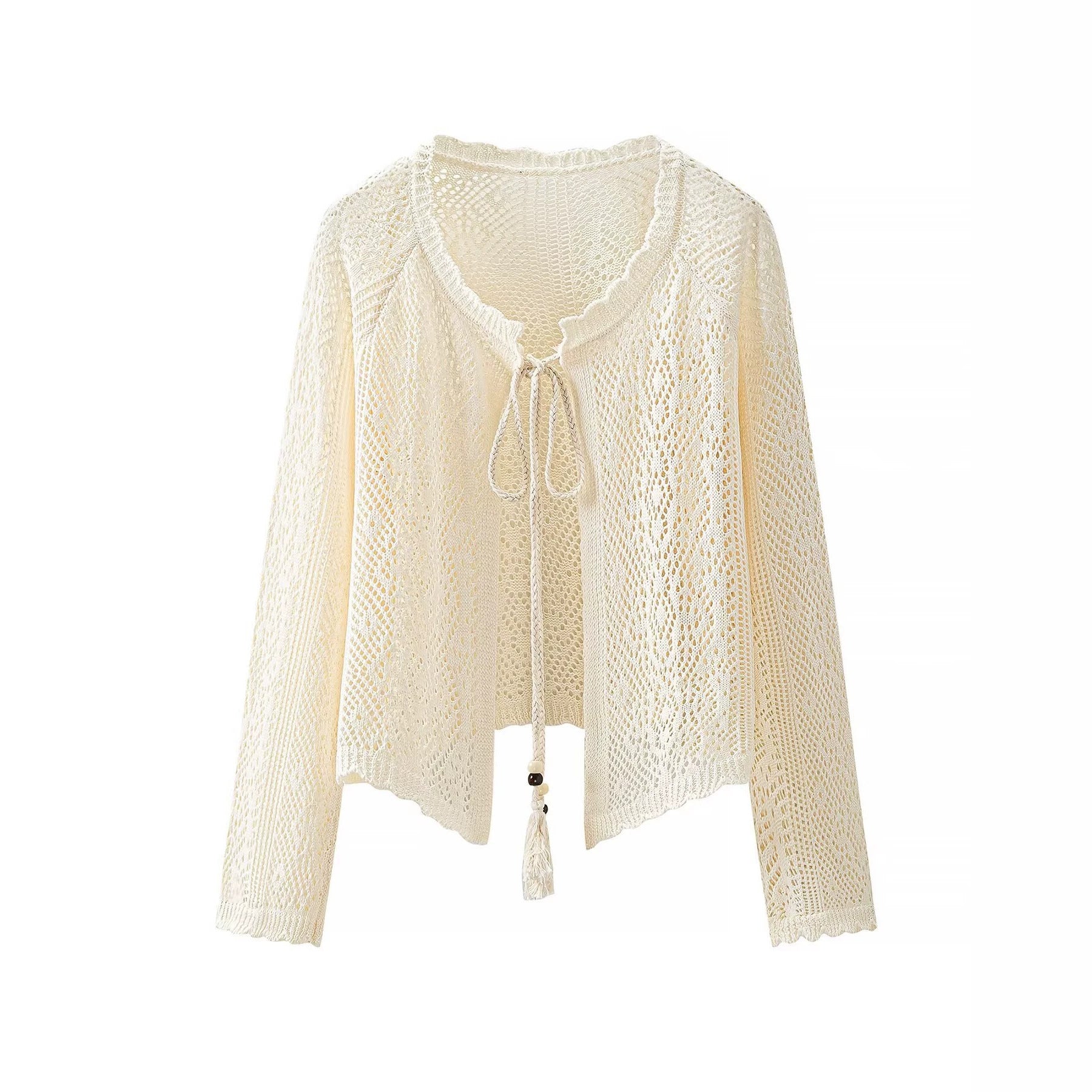 Women's Lightweight Outerwear Air Conditioning Shirt Short Top Coat