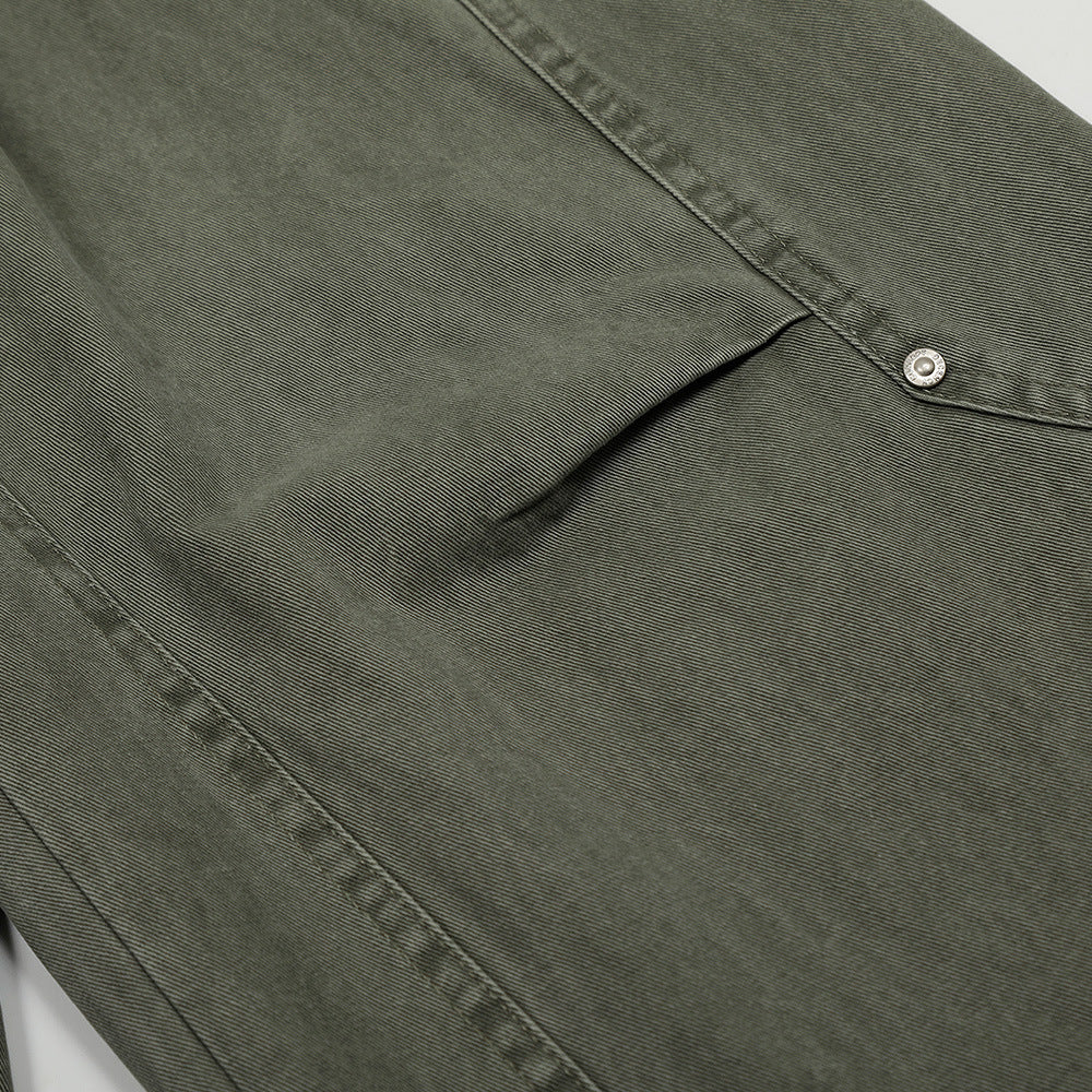 Wide leg long pants