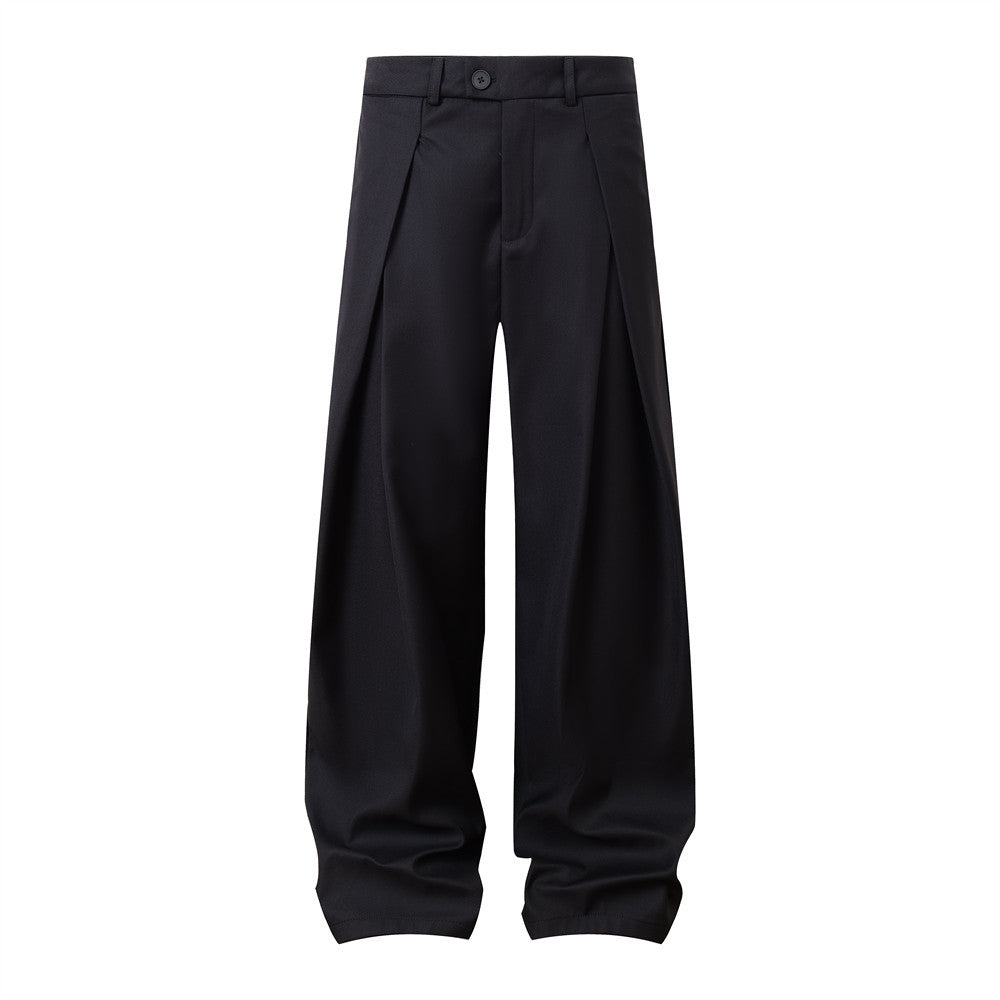 Drooping wide leg pants