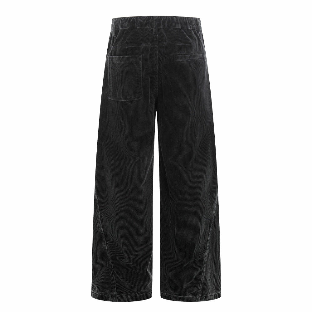 Corduroy wide leg pants