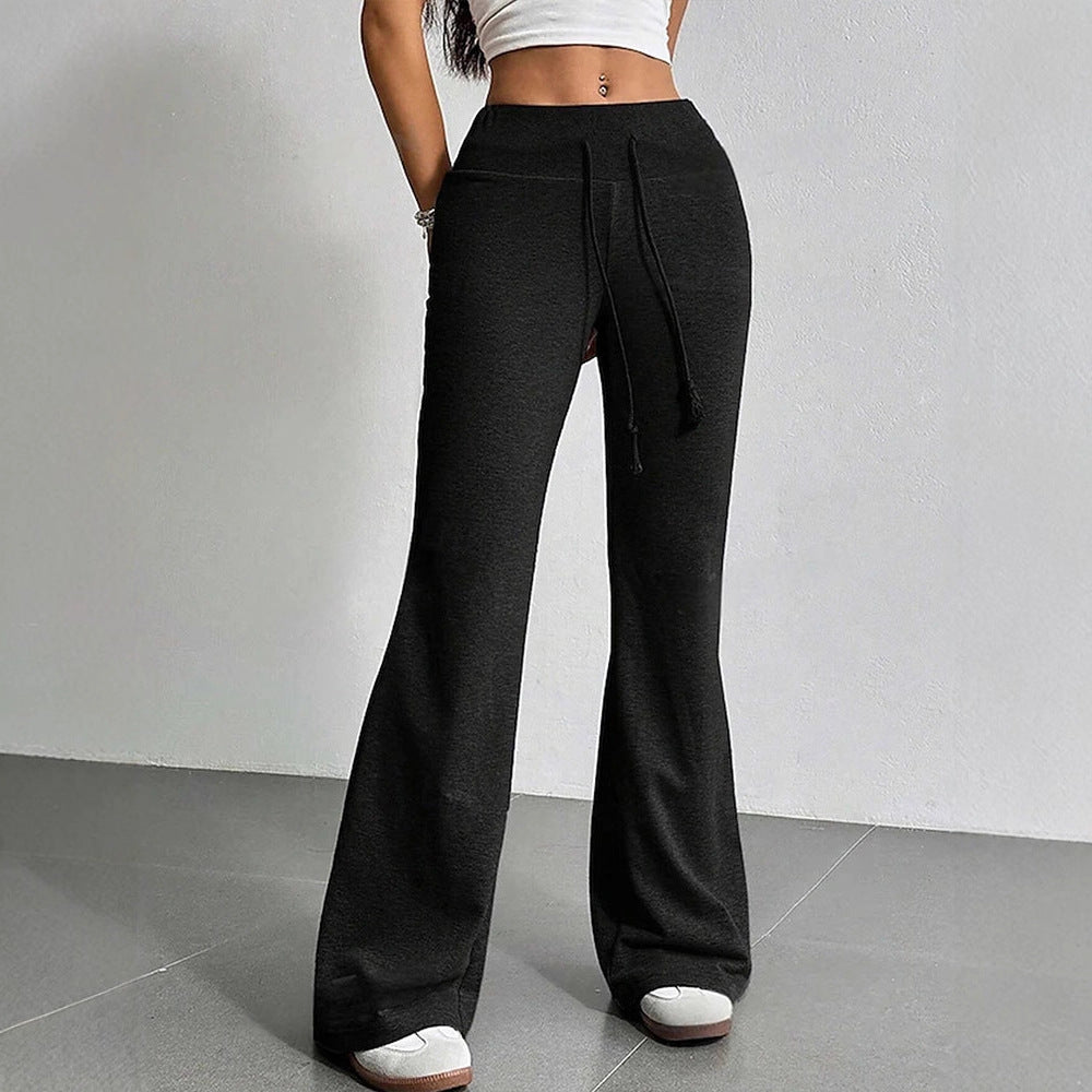 Thin Wide-leg Pants