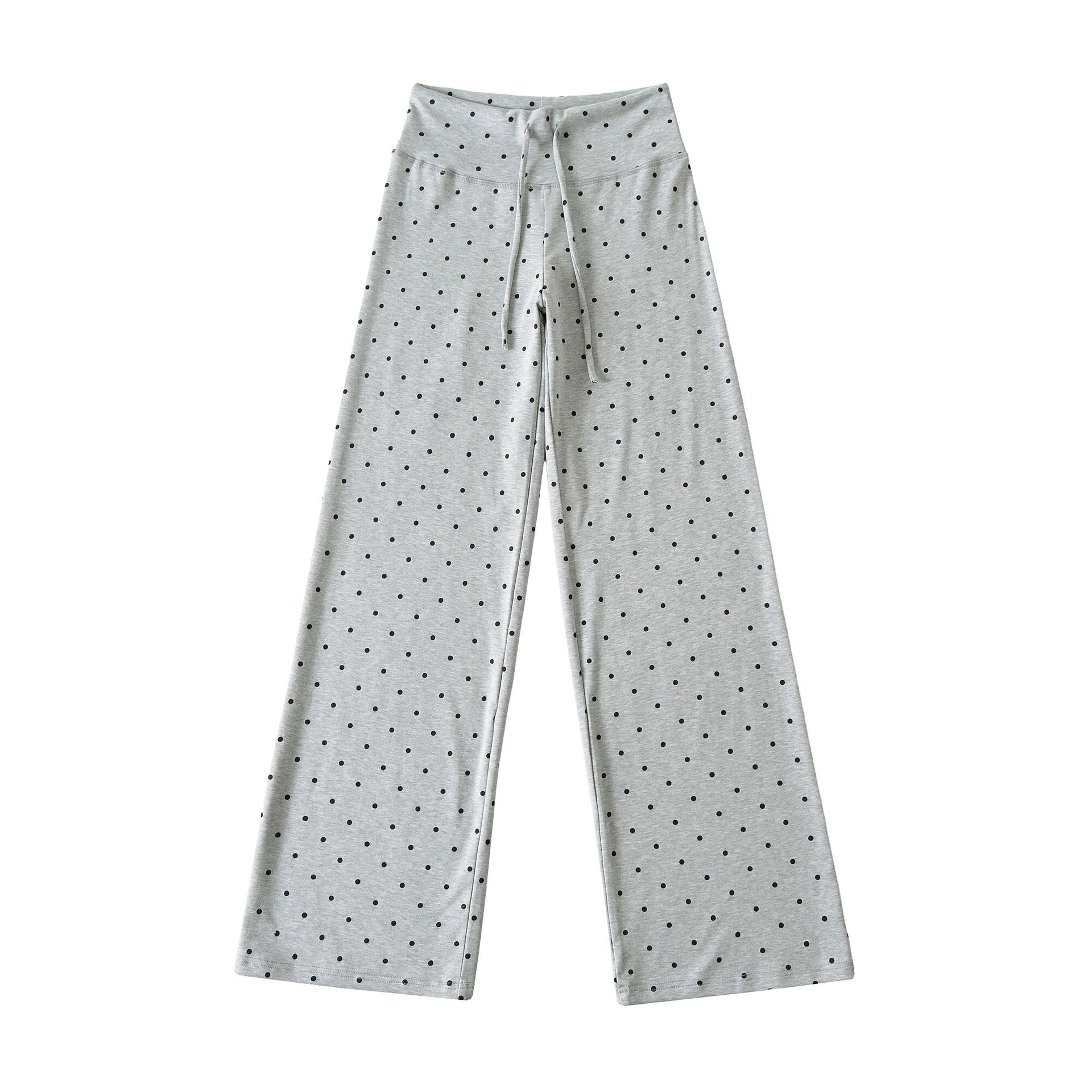 Straight leg wide leg pants