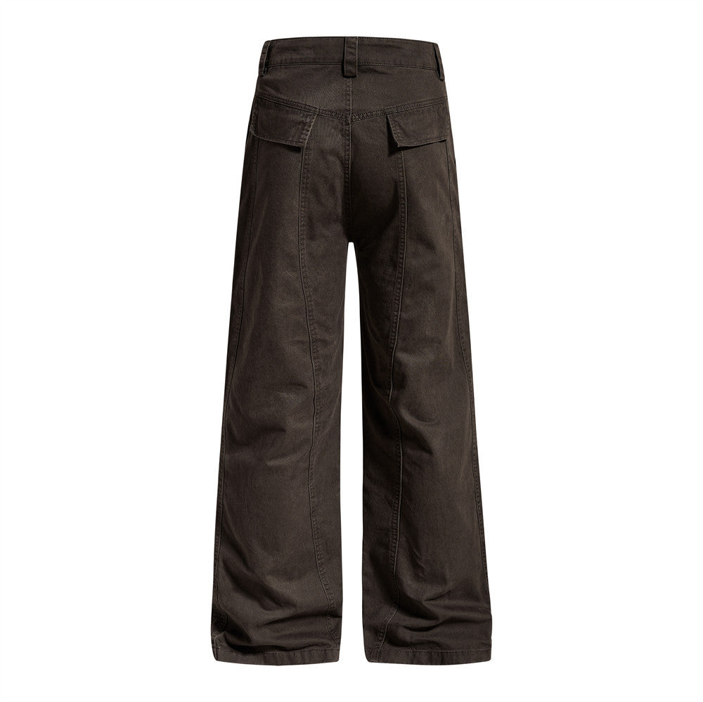 Loose wide leg pants