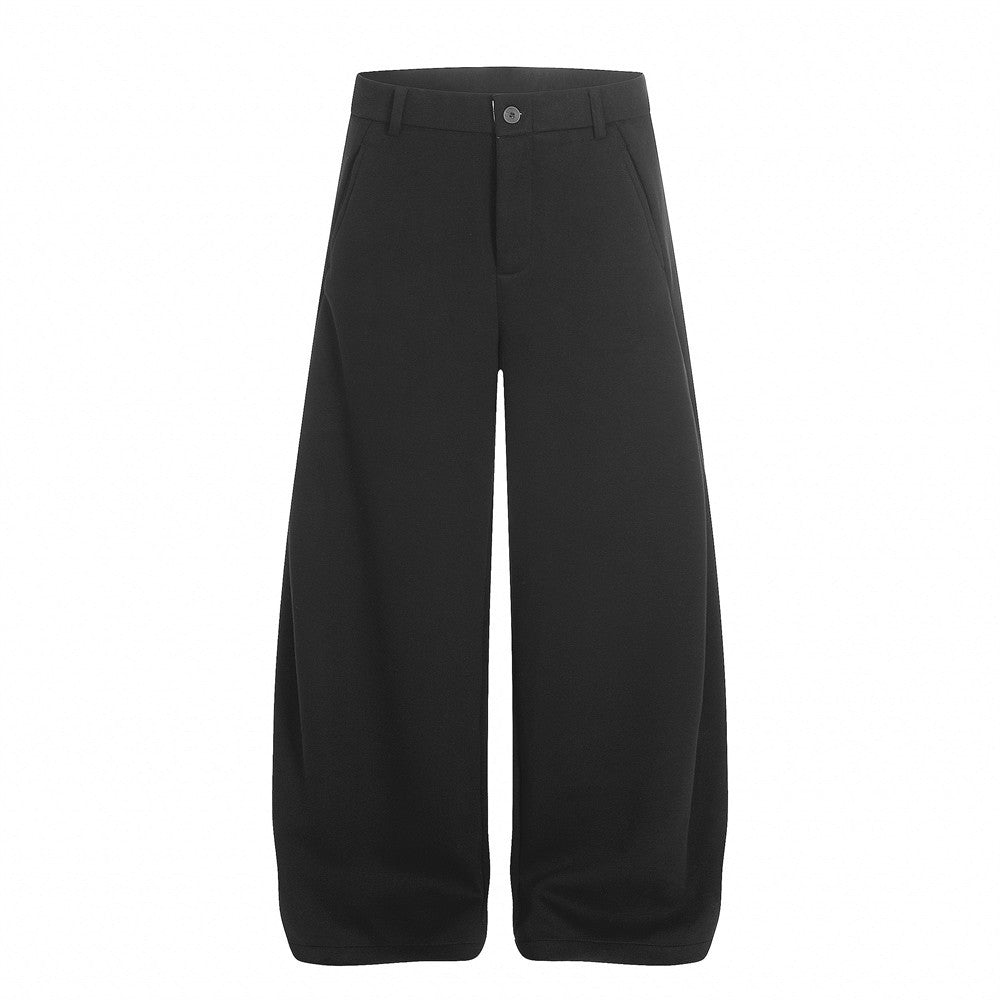 Flared wide-leg pants