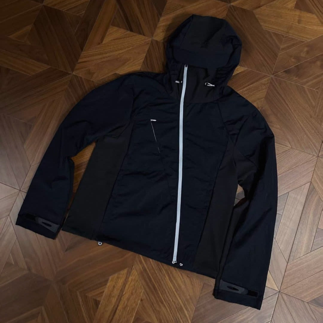 Side Zipper Splicing Sun Protection Jacket for Men