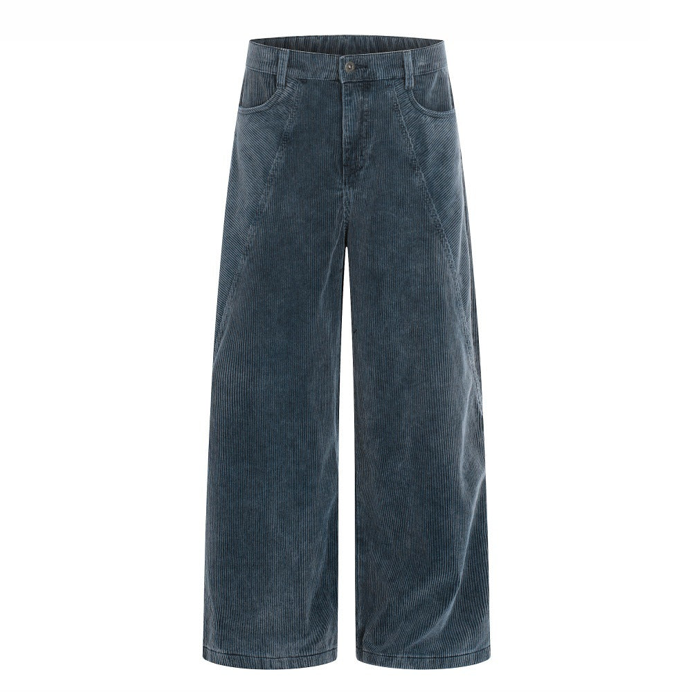 Corduroy wide leg pants