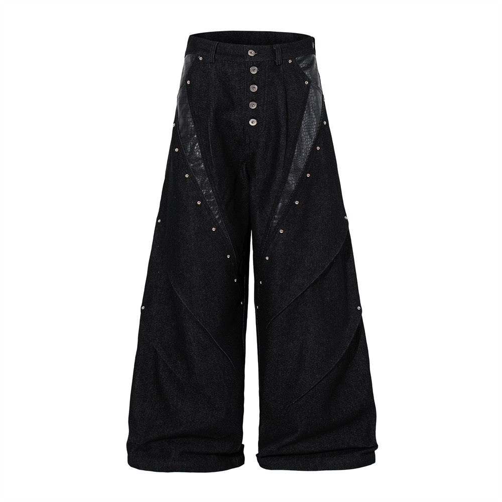 Cowboy wide leg pants