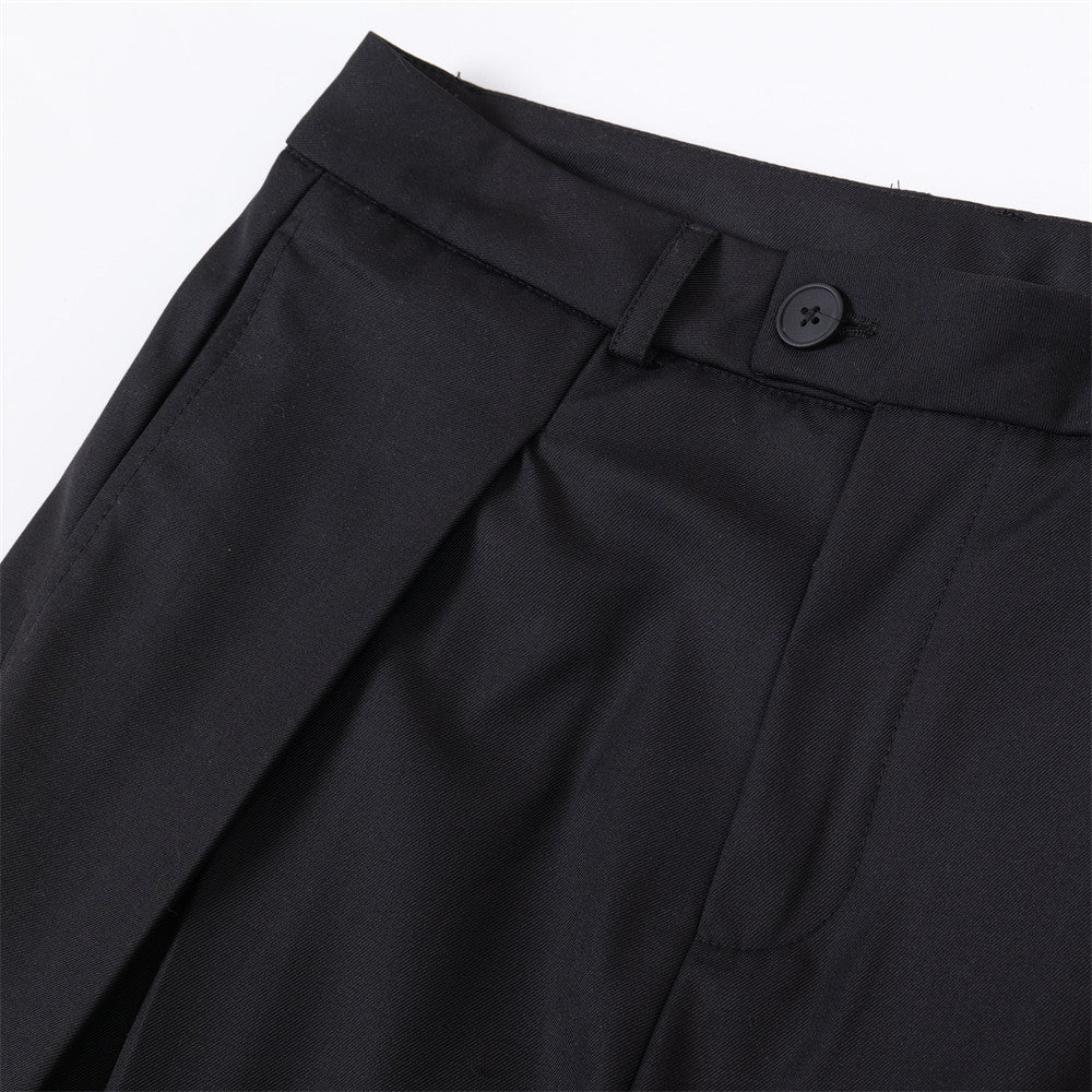 Drooping wide leg pants