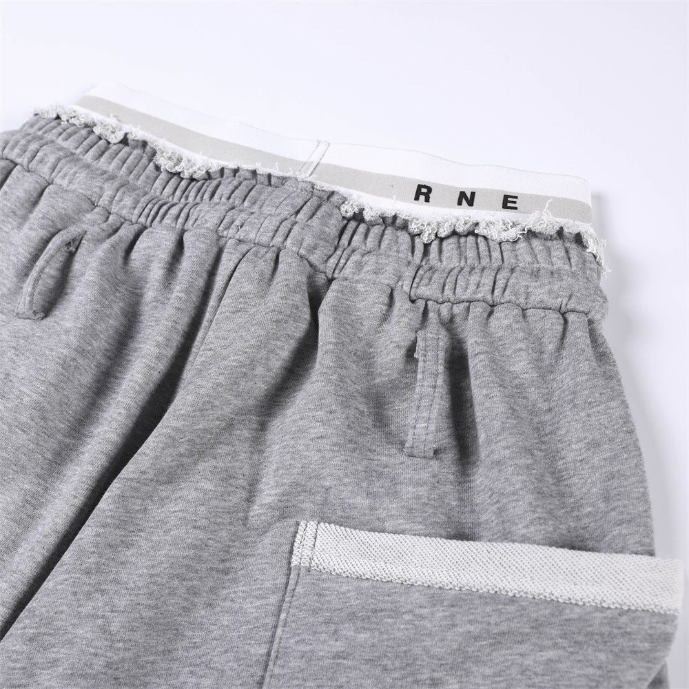 Wide leg straight leg pants