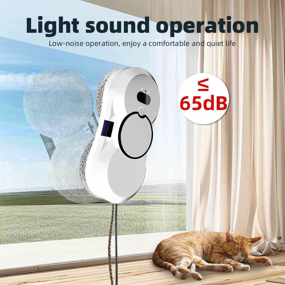 L17S Intelligent Automatic Outdoor Window Cleaning Robot Self-Magnetic Vacuum Cleaner for Appliance Cleaning