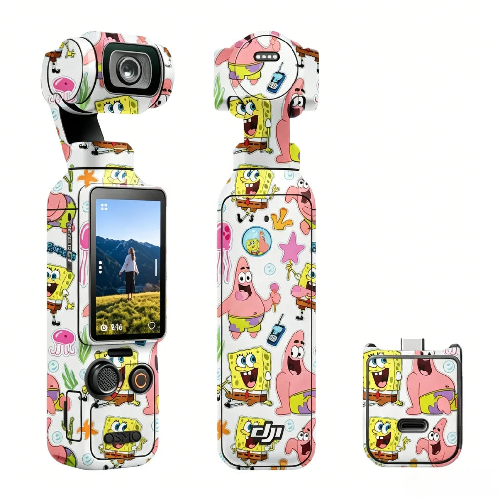 TENGDAFEI Factory Direct Price Waterproof Scratch Resistant Customizable 3M Vinyl Camera Protective Sticker for Osmo Pocket