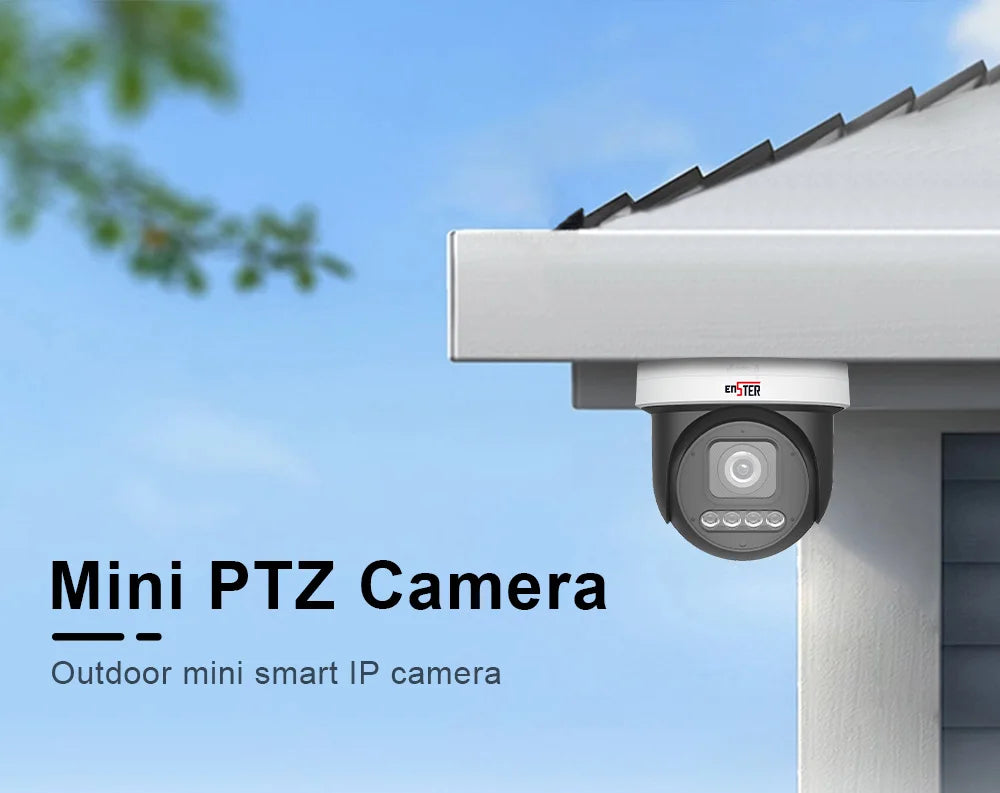 4K PoE Dome Surveillance IP Camera 4X Optical Zoom Human Vehicle Pet Detection Indoor Outdoor Home Security Camera