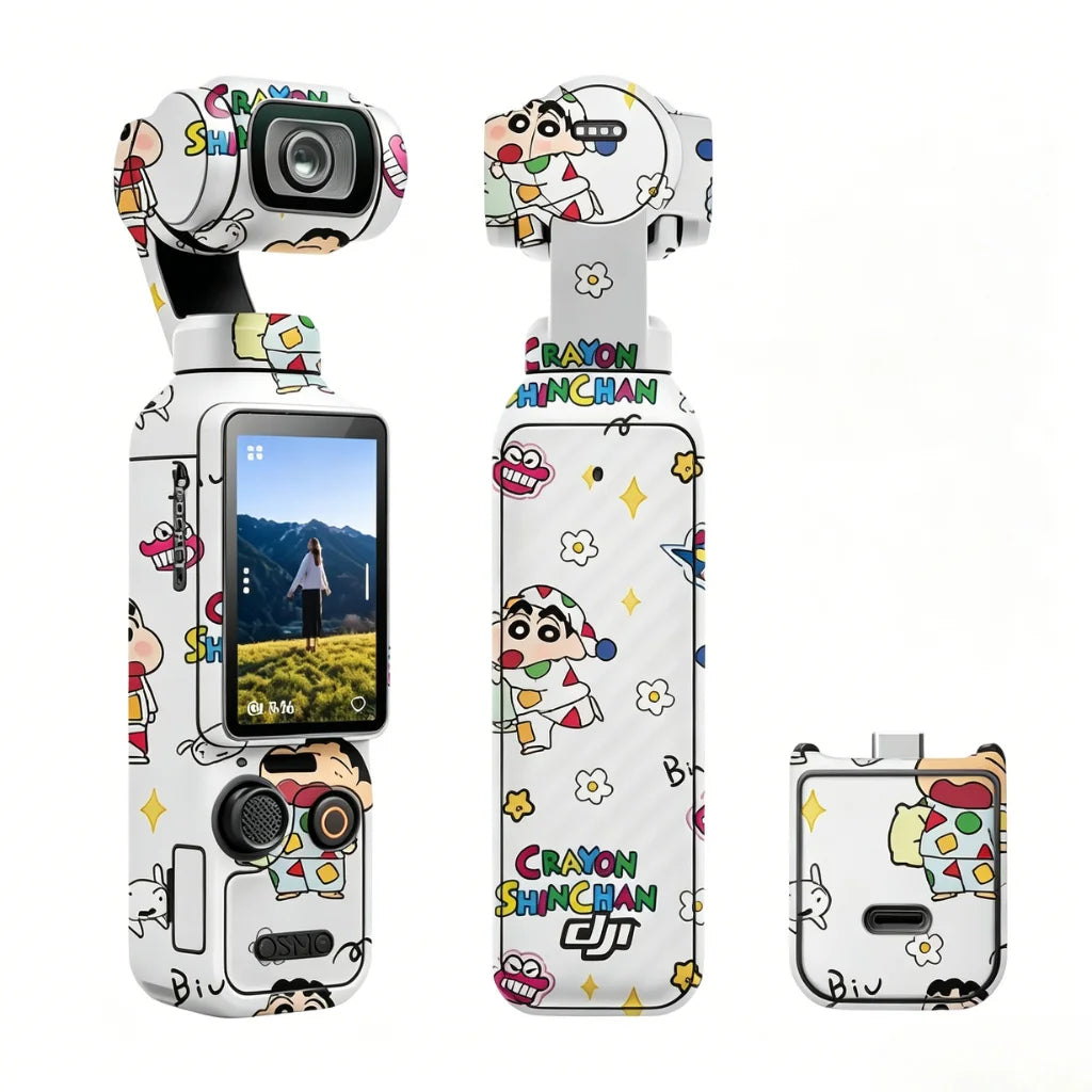 TENGDAFEI Factory Direct Price Waterproof Scratch Resistant Customizable 3M Vinyl Camera Protective Sticker for Osmo Pocket