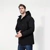 Men's USB Heated Ski Jacket – Padded Winter Coat with Electric Heating