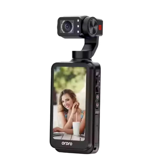ORDRO M5 Handheld Pocket Digital Camera 5K Camcorder 3-Axis Gimbal Stabilization Face Tracking Youtube Photographs Vlog Vid