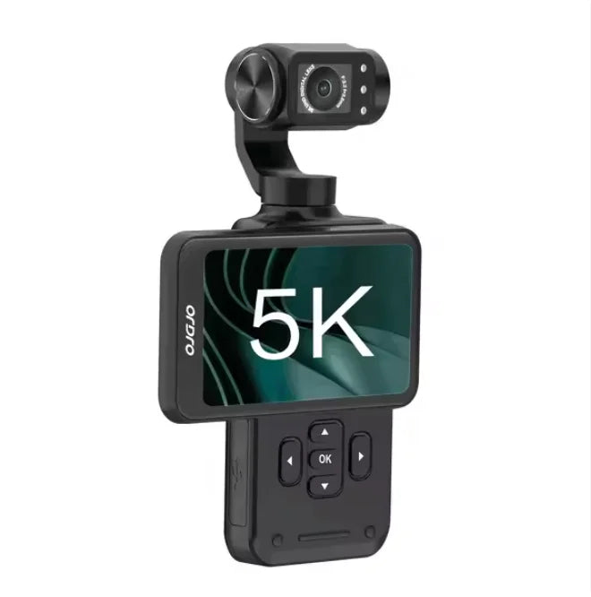 ORDRO M5 Handheld Pocket Digital Camera 5K Camcorder 3-Axis Gimbal Stabilization Face Tracking Youtube Photographs Vlog Vid