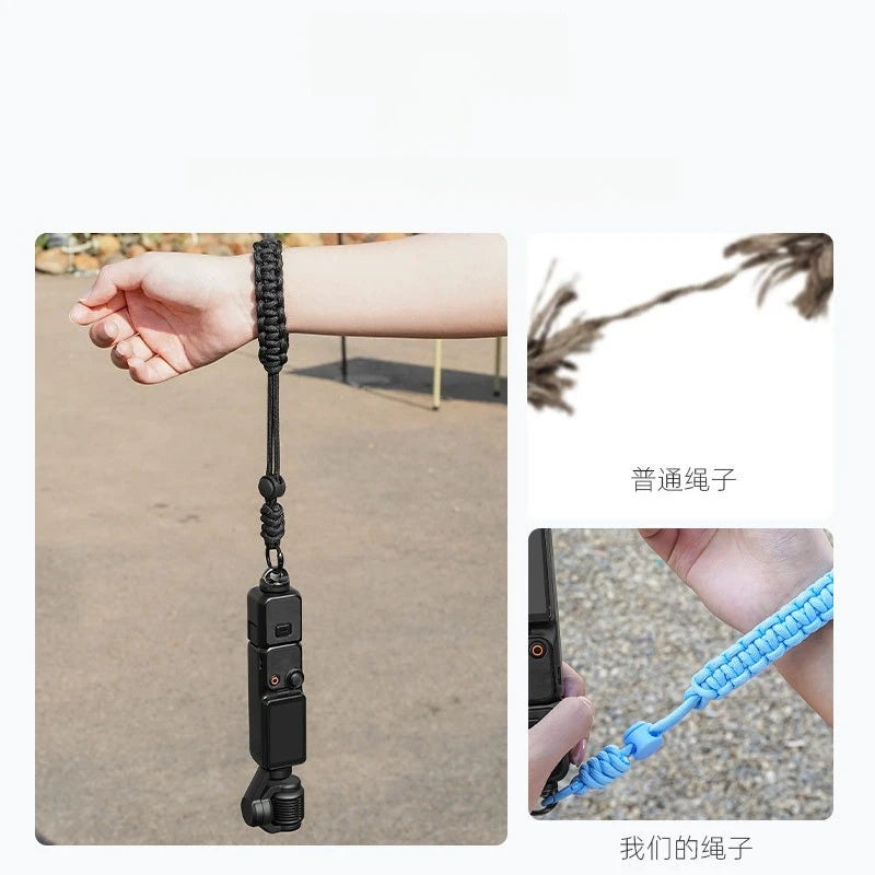 Gimbal camera wrist strap Suitable for DJI OSMO POCKET 3 hand rope X4/X3 lanyard lanyard accessories Camera Accessories