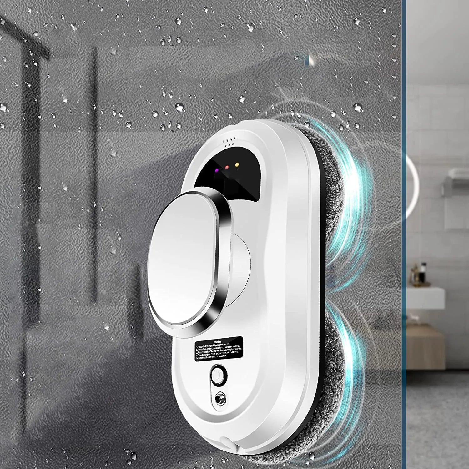 High Efficiency Automatic Electric Window Cleaning Robot Kit Household Use Vacuum Window Cleaning Tool