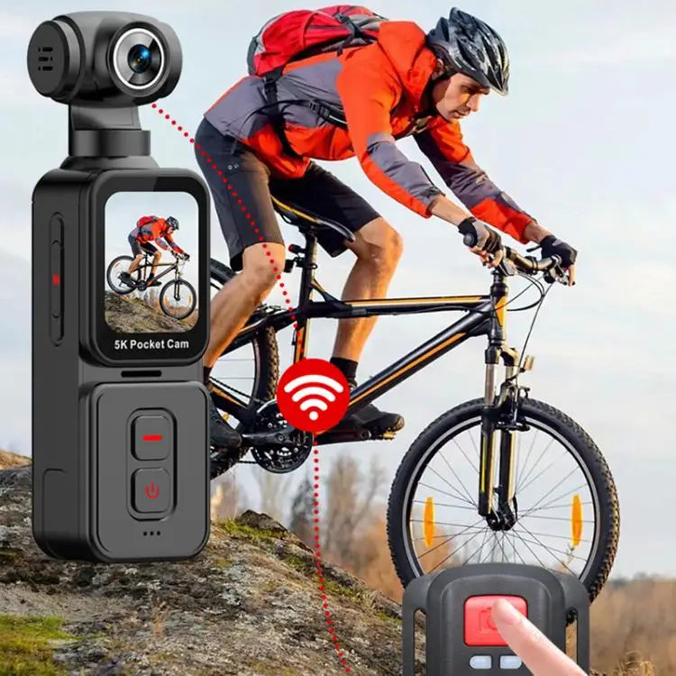 New Arrival K28 1.69 Inch IPS Screen 5K High Definition Video Recording Gimbal Camera