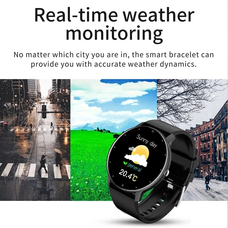 LIGE Sport Fitness Smart Watch, Waterproof, for iOS & Android