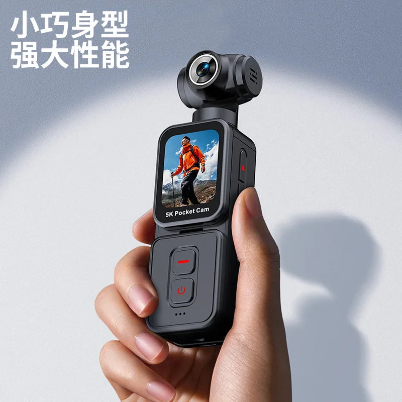 JXD 5K Pocket Cam 2-3 Inch Screen CMOS Sensor Action Camera For Outdoor Sports