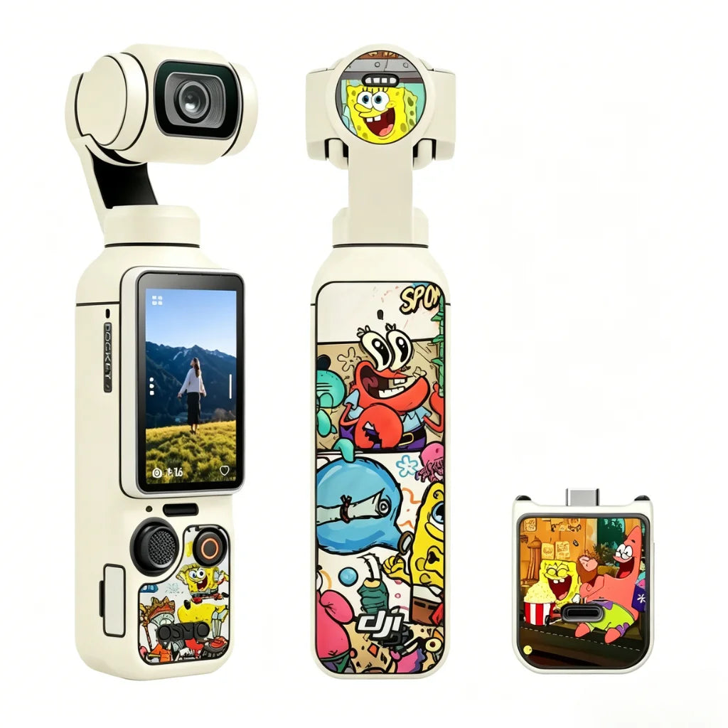 TENGDAFEI Factory Direct Price Waterproof Scratch Resistant Customizable 3M Vinyl Camera Protective Sticker for Osmo Pocket