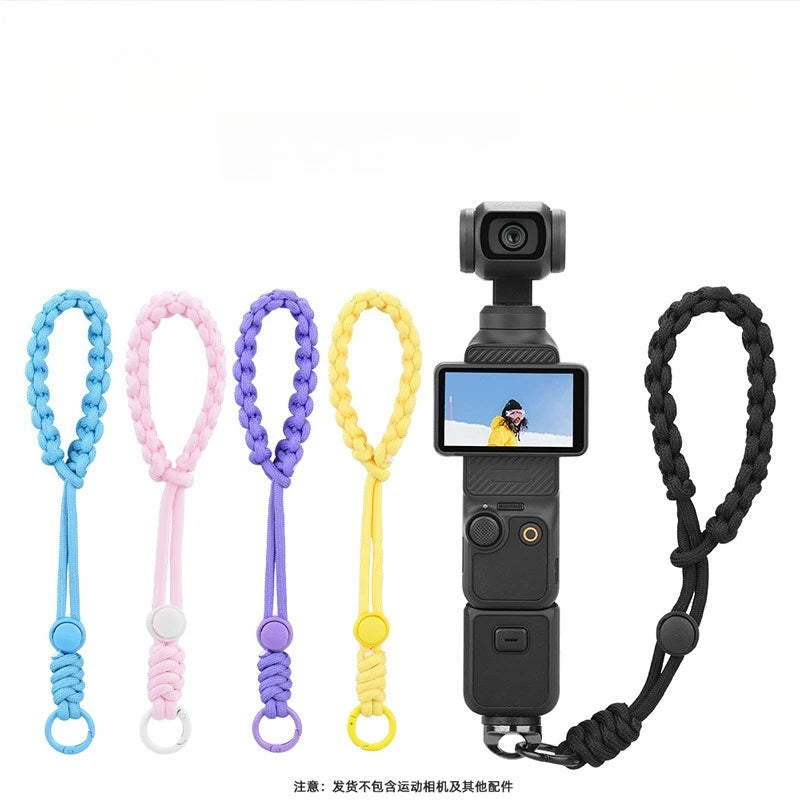 Gimbal camera wrist strap Suitable for DJI OSMO POCKET 3 hand rope X4/X3 lanyard lanyard accessories Camera Accessories