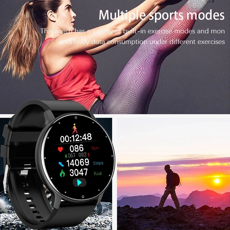 LIGE Sport Fitness Smart Watch, Waterproof, for iOS & Android