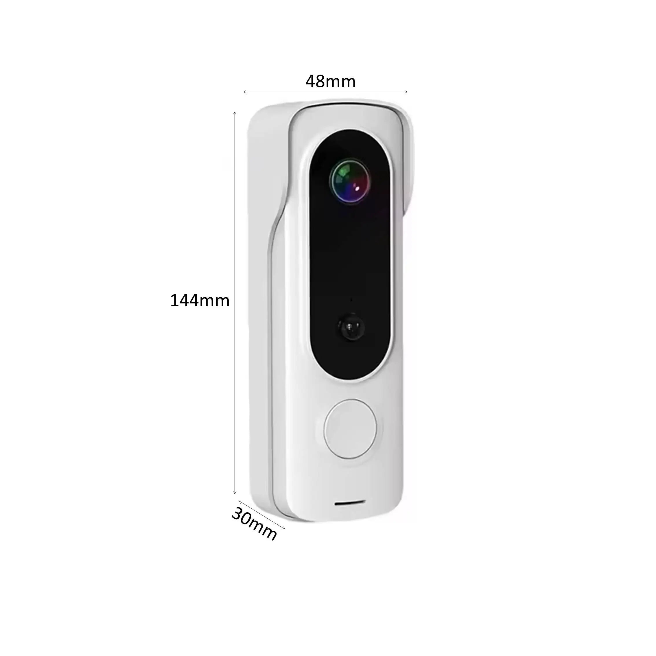 Tuya Battery Powered Wireless Ring Doorbell Waterproof 1080P WIFI Remote Video 2MP Doorbell Camera Kit