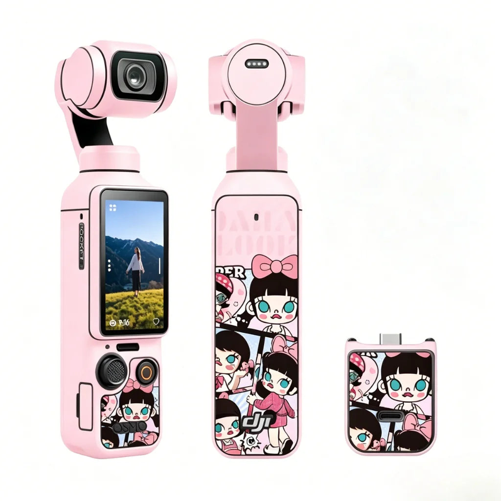 TENGDAFEI Factory Direct Price Waterproof Scratch Resistant Customizable 3M Vinyl Camera Protective Sticker for Osmo Pocket