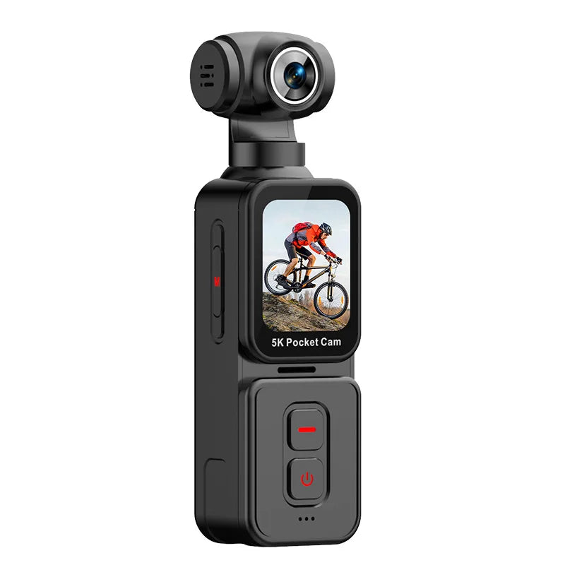 K28 Customize Handheld Pocket Vlogging Cameras with 5K Photo Gimbal Stabilization 1.69 Inch Touch Screen Anti-shake for Action