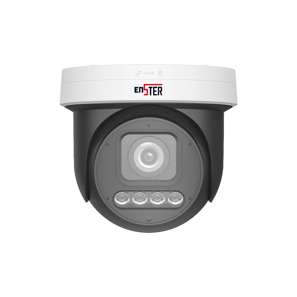 4K PoE Dome Surveillance IP Camera 4X Optical Zoom Human Vehicle Pet Detection Indoor Outdoor Home Security Camera