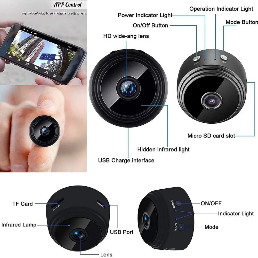 Wifi Surveillance Camera Home Indoor Audio Wireless Camera HD 1080P CCTV Video Security Protection Camera Wifi IP Monitor
