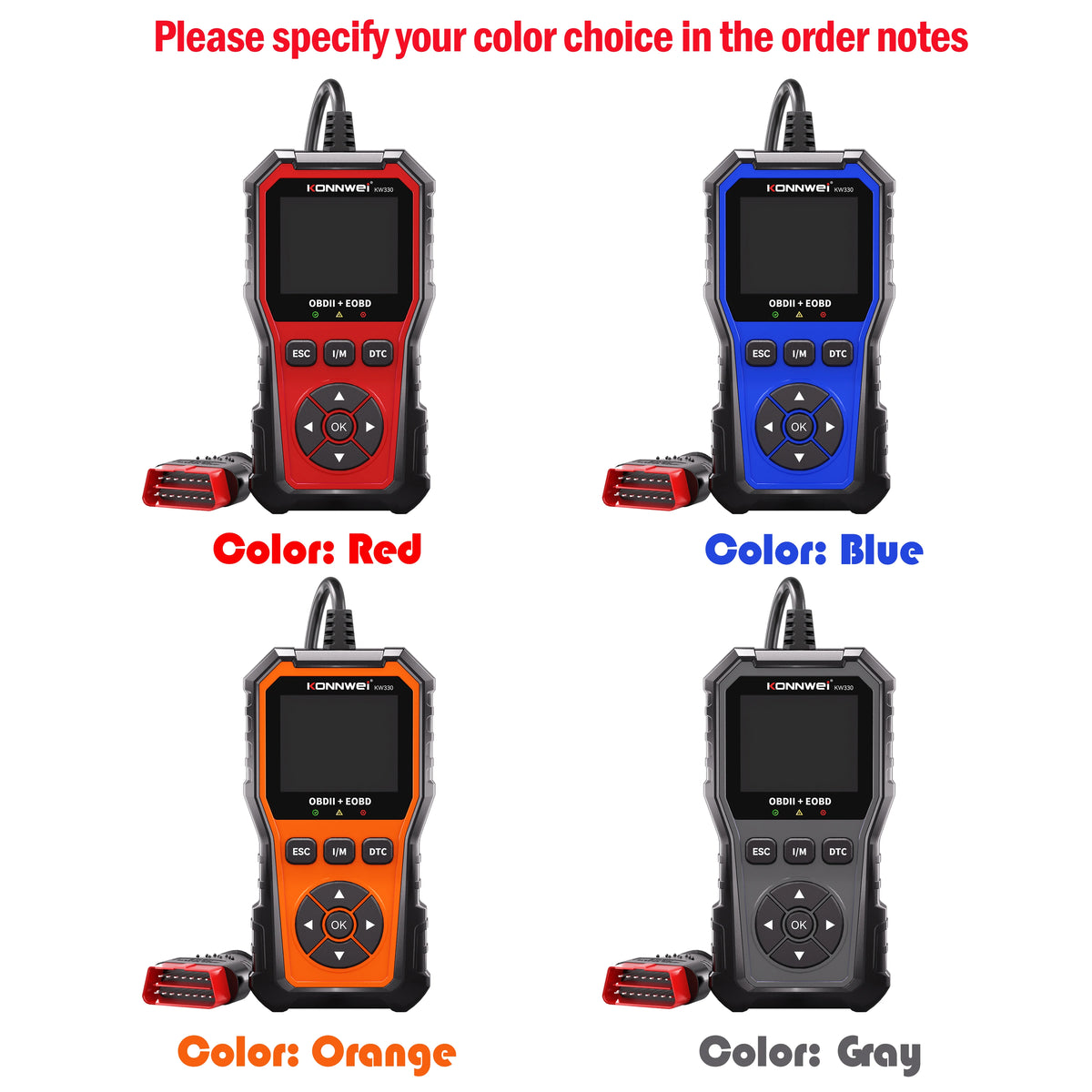 Car OBD2 Scanner – Engine Fault Code Reader & Diagnostic Tool