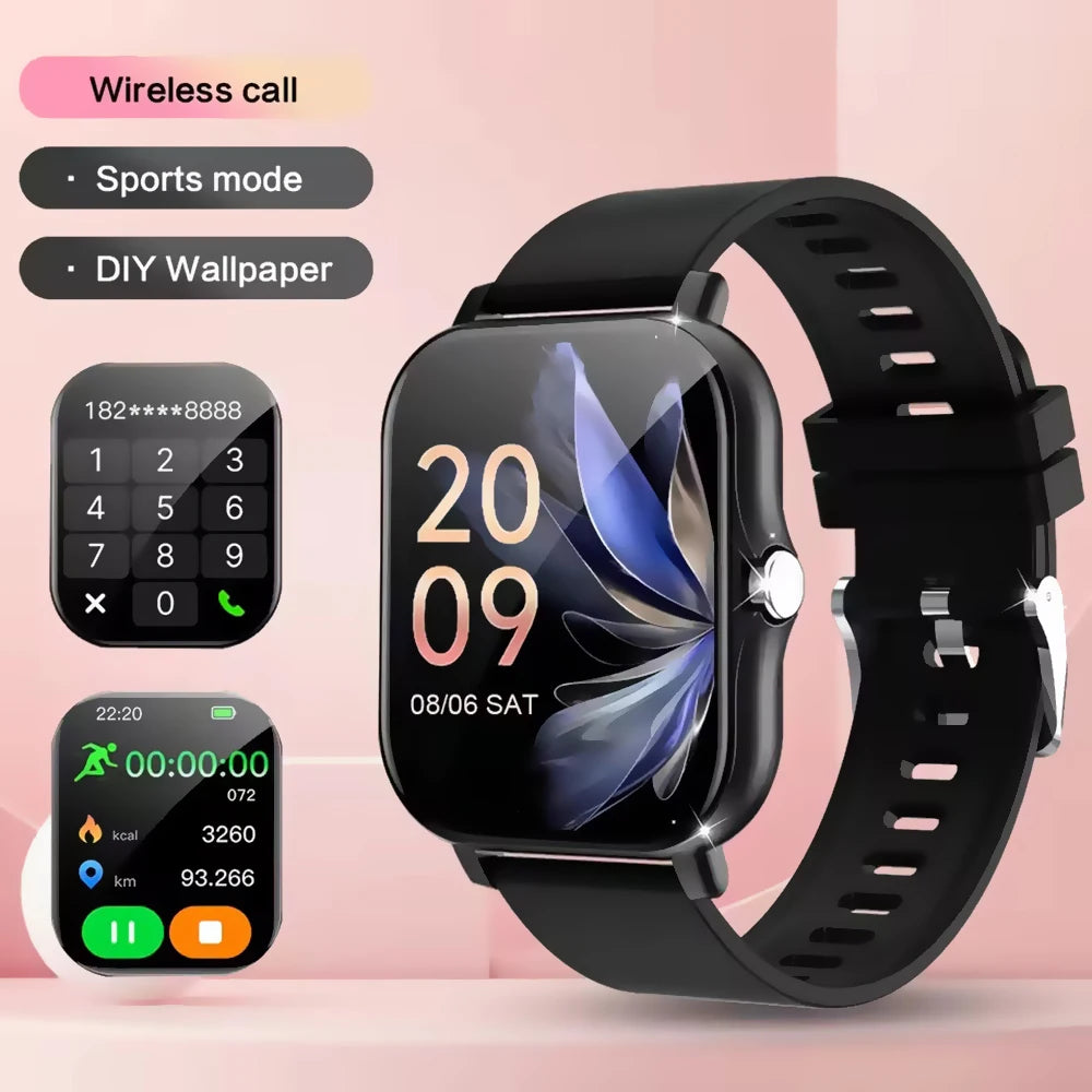 1.83" Smart Watch with Bluetooth Calling, Fitness Tracker & Sports Modes for iOS/Android