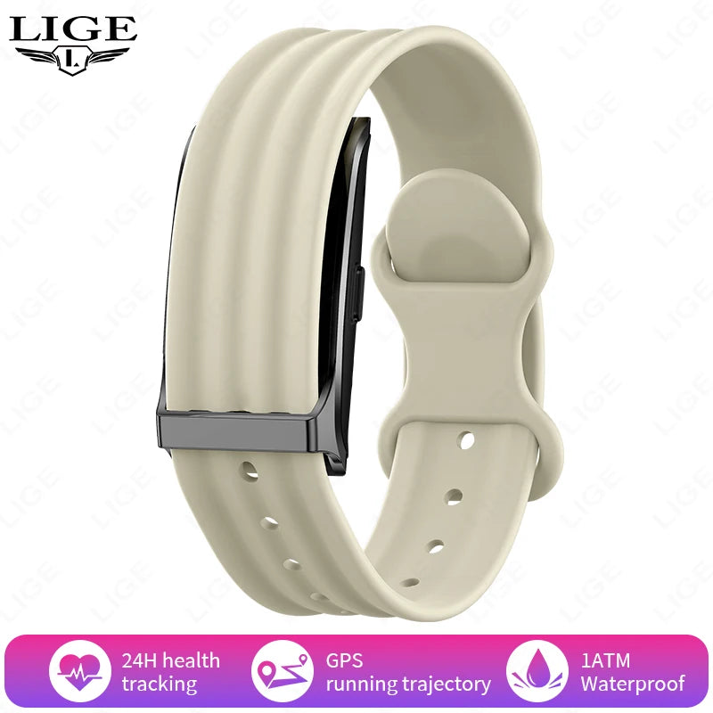 LIGE Screenless Fitness Band Watch, Activity & Sleep Tracking, Water Resistant