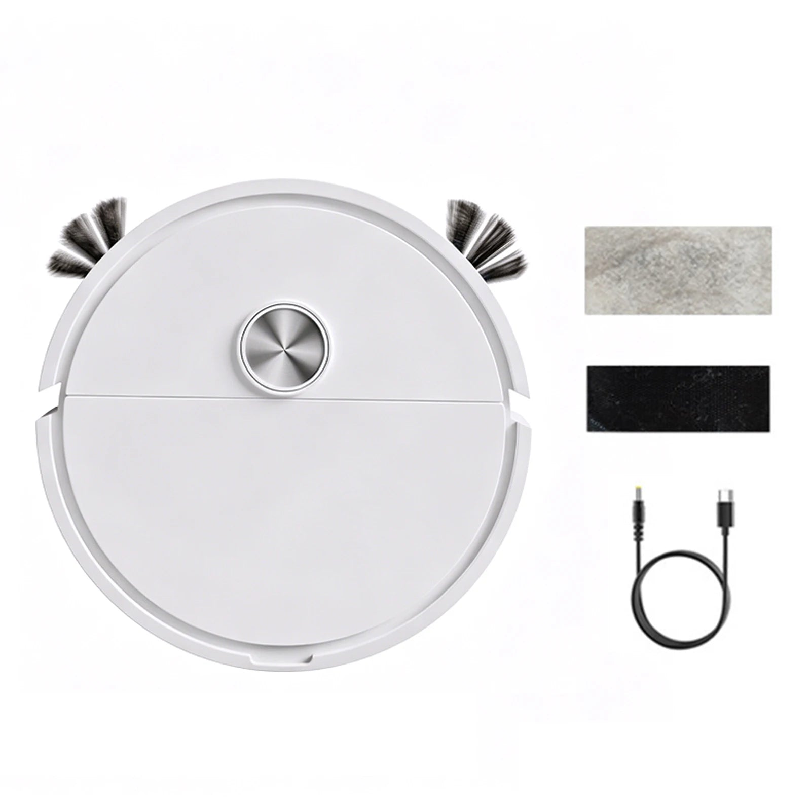 3 In 1 Intelligent Cleaning Robot Easy To Use Mini Robots Vacuum Cleaner Smart Cleaning Machine for Pet Hair&Hard Floor&Carpet