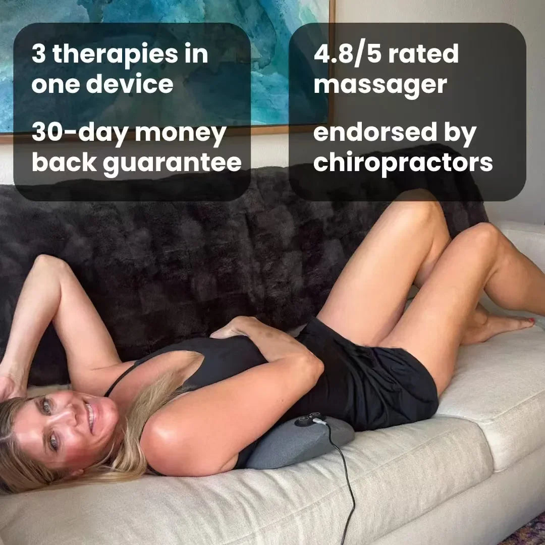 Multifunctional 3-in-1 Back & Neck Massager with Heat