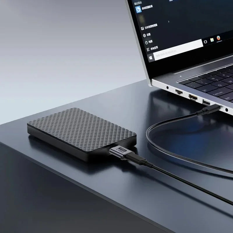 USB A Type C To Micro B Male To Female Adapters for External Hard Drive Disk HDD 10Gbps Super Speed Data Sync Converter